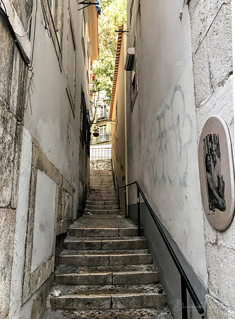 Lisbon Stairs